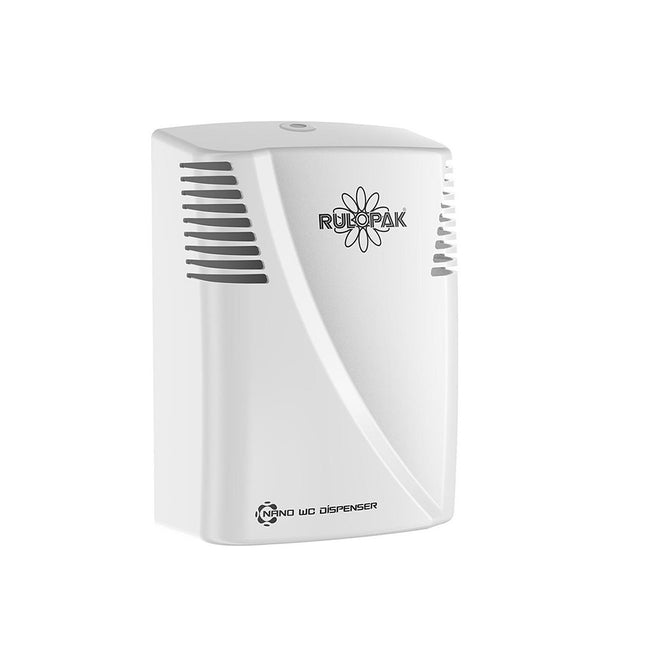 Dispenser odorizant, vas wc, Alb, Negru