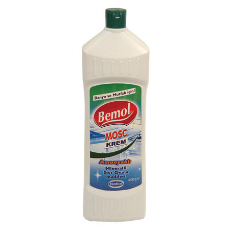 BEMOL MOSC – Cremă abrazivă lichidă cu minerale, 750 ml