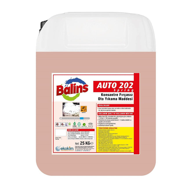 BALINS OTO 202 SPRING – Șampon auto fără perie, 20 L