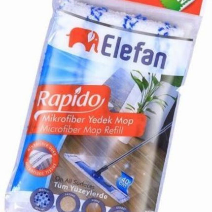 Rezerva mop plat, 40 cm, din microfibra